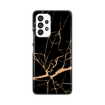 Silikonska maska / futrola print za Samsung A536 Galaxy A53 5G All crni.
