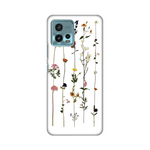 Silikonska maska / futrola print ultra tanka za Motorola Moto G72 Flower.