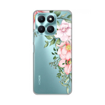 Silikonska maska / futrola print ultra tanka za Huawei Honor X6a Gentle Rose Pattern.