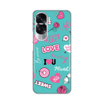 Silikonska maska / futrola print za Huawei Honor 90 Lite Love.