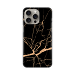Silikonska maska / futrola print za iPhone 15 Pro Max 6.7 All crni.