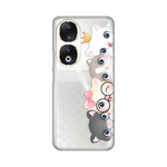 Silikonska maska / futrola print ultra tanka za Huawei Honor 90 Cats.