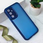 Maska / futrola Shining Camera za Samsung A546B Galaxy A54 5G plava.
