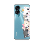 Silikonska maska / futrola print ultra tanka za Huawei Honor 90 Lite Cats.