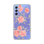 Silikonska maska / futrola print ultra tanka za Samsung Galaxy A34 5G 5G Elegant Roses.