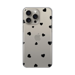 Silikonska maska / futrola print ultra tanka za iPhone 15 Pro Max 6.7 Hearts.