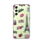 Silikonska maska / futrola print ultra tanka za Samsung A546B Galaxy A54 5G Love Paris.