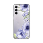 Silikonska maska / futrola print ultra tanka za Samsung A145R Galaxy A14 4G Blue Roses.