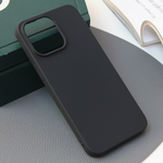 Silikonska maska / futrola ultra tanka za iPhone 15 Pro Max 6.7 mat crna.