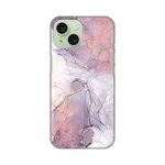 Silikonska maska / futrola print za iPhone 15 Pink Marble.