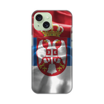 Silikonska maska / futrola print ultra tanka za iPhone 15 SRB.