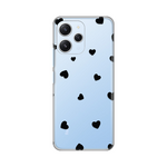 Silikonska maska / futrola print ultra tanka za Xiaomi Redmi 12 Hearts.