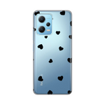 Silikonska maska / futrola print ultra tanka za Xiaomi Redmi Note 12 4G (EU) Hearts.