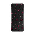 Silikonska maska / futrola print ultra tanka za Samsung S911B Galaxy S23 Heart Pattern.