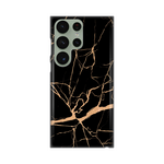 Silikonska maska / futrola print za Samsung Galaxy S23 Ultra All crni.