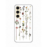 Silikonska maska / futrola print ultra tanka za Samsung S921B Galaxy S24 Flower.