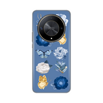 Silikonska maska / futrola print za Huawei Honor Magic 6 lite Dusty Blue.