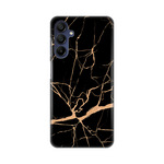 Silikonska maska / futrola print za Samsung A156 Galaxy A15 5G All crni.