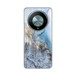 Silikonska maska / futrola print za Huawei Honor Magic 6 lite Blue Gold Marble.