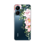 Silikonska maska / futrola print ultra tanka za Xiaomi Redmi 13C Gentle Rose Pattern.