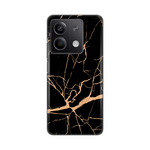 Silikonska maska / futrola print za Xiaomi Redmi Note 13 4G All crni.