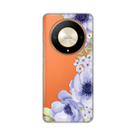 Silikonska maska / futrola print ultra tanka za Huawei Honor Magic 6 lite Blue Roses.