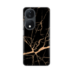 Silikonska maska / futrola print za Huawei Honor X7b All crni.