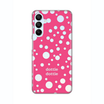 Silikonska maska / futrola print ultra tanka za Samsung A156 Galaxy A15 5G Dottie Dottie Pink.