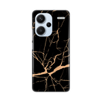 Silikonska maska / futrola print za Xiaomi Redmi Note 13 Pro Plus All crni.