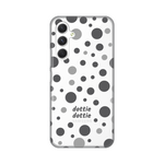 Silikonska maska / futrola print ultra tanka za Samsung A546B Galaxy A54 5G Dottie Dottie Gray.