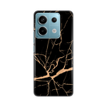 Silikonska maska / futrola print za Xiaomi Redmi Note 13 Pro 5G All crni.