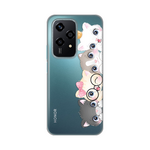 Silikonska maska / futrola print ultra tanka za Huawei Honor 200 Lite Cats.