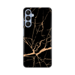 Silikonska maska / futrola print za Samsung A256 Galaxy A25 5G All crni.
