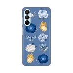 Silikonska maska / futrola print za Samsung A156 Galaxy A15 5G Dusty Blue.