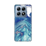 Silikonska maska / futrola print za Xiaomi 14T Pro Blue Marble.