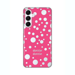 Silikonska maska / futrola print ultra tanka za Samsung A165F Galaxy A16 Dottie Dottie Pink.