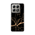 Silikonska maska / futrola print za Xiaomi 14T All crni.