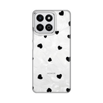 Silikonska maska / futrola print ultra tanka za Huawei Honor 200 Smart/Honor X7c Hearts.