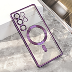 Maska / futrola Magsafe Lux za Samsung S938 Galaxy S25 Ultra ljubicasta.
