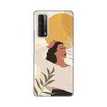 Silikonska maska / futrola print ultra tanka za Huawei P smart 2021 Boho Girl.