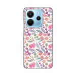 Silikonska maska / futrola print za Xiaomi Redmi Note 14 4G Watercolor Flower.
