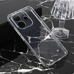 Torbica Silikonska maska / futrola ultra tanka za Xiaomi Redmi Note 14 4G providna.