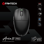 Mis Wireless Gaming Fantech XD7V2P Aria II PRO crni.