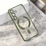 Maska / futrola Magsafe Lux za Samsung S931 Galaxy S25 zelena.