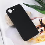 Maska / futrola Teracell Soft Velvet za iPhone 16e 6.1 crna.