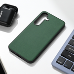 Maska / futrola Teracell Scrub za Samsung S931 Galaxy S25 tamno zelena.