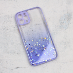 Maska / futrola Frame Glitter za iPhone 12 Pro 6.1 ljubicasta.