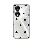 Silikonska maska / futrola print ultra tanka za Huawei Honor 90 Hearts.