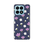 Silikonska maska / futrola print ultra tanka za Huawei Honor X8a Spring flowers.