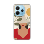 Silikonska maska / futrola print za Xiaomi Redmi Note 14 4G (SRB) Summer Girl.